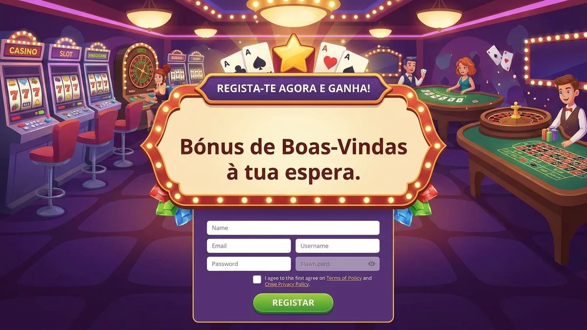 Registo com bónus
